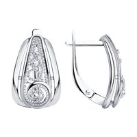 Серьги из серебра