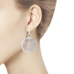 Серьги из серебра
