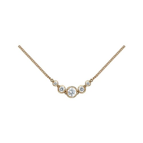 

Колье cо Swarovski Zirconia «Five drib» SOKOLOV