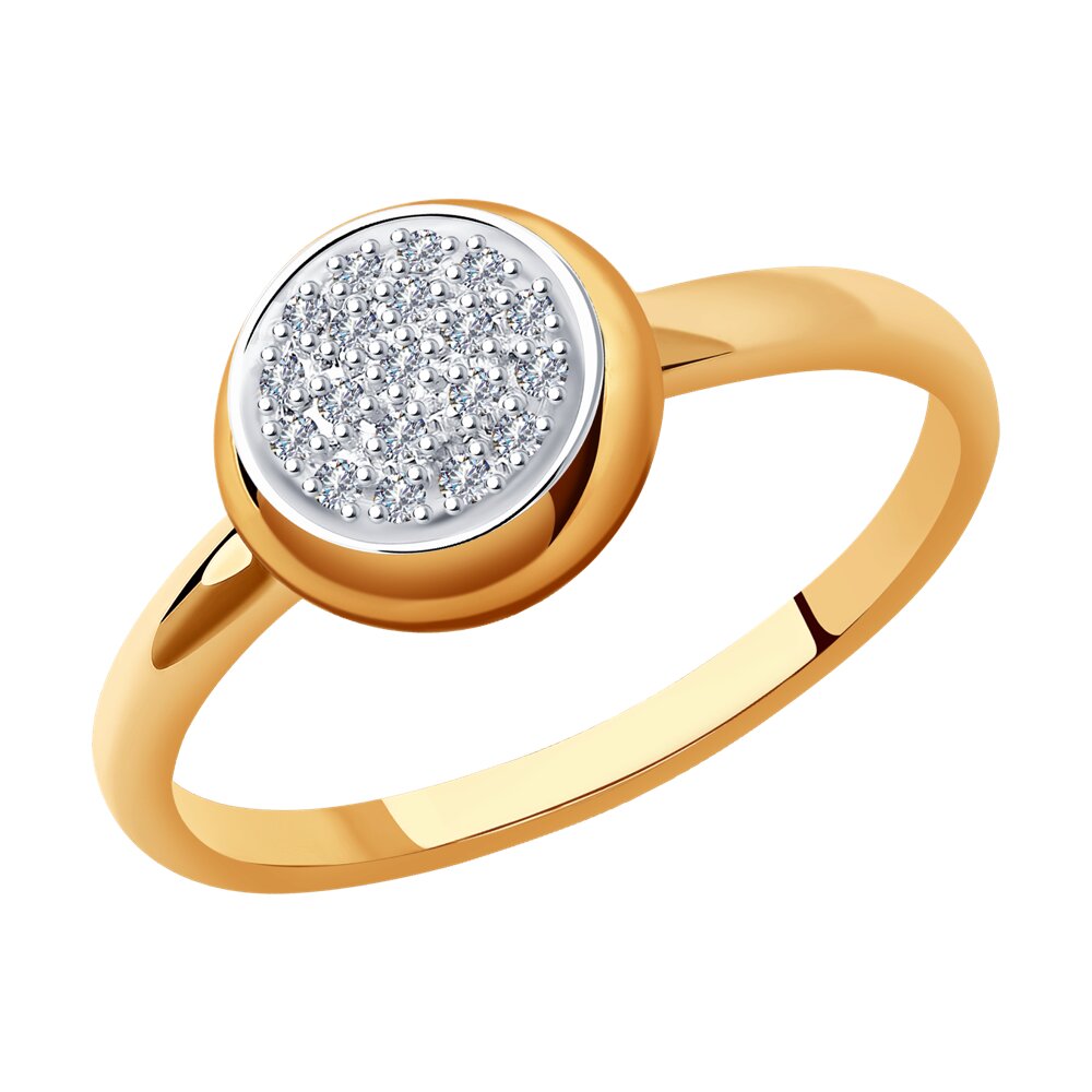 Кольцо SOKOLOV из золота с бриллиантами 
