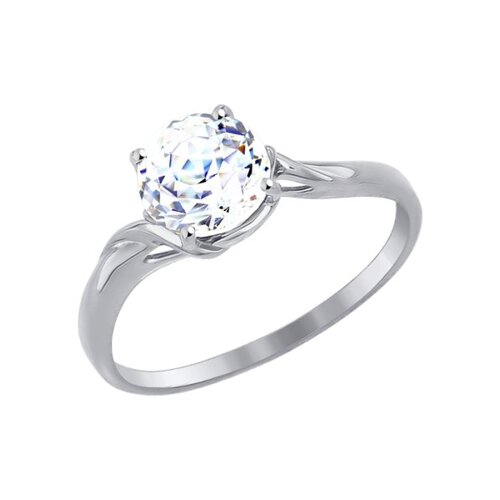 

Кольцо SOKOLOV из белого золота со Swarovski Zirconia