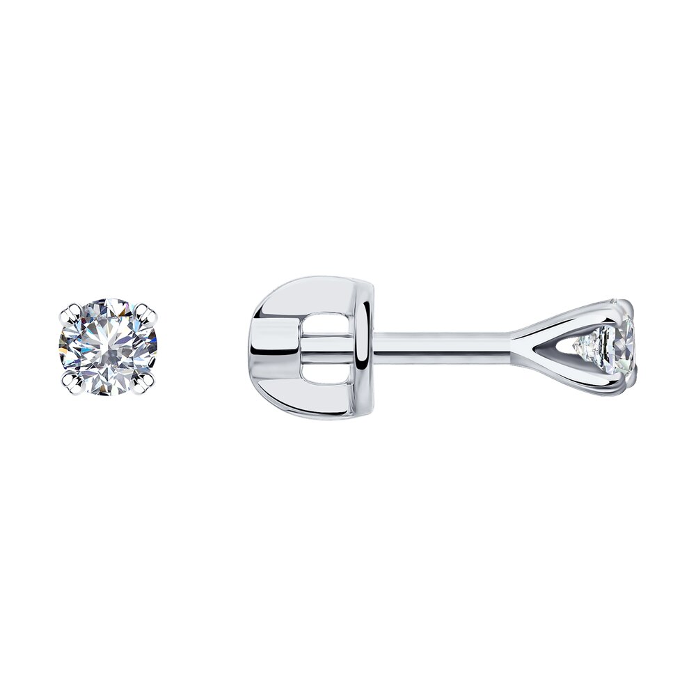 

Серьги SOKOLOV Diamonds из белого золота с бриллиантами