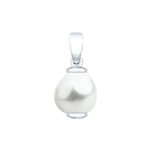 Подвеска из серебра с жемчугом Swarovski