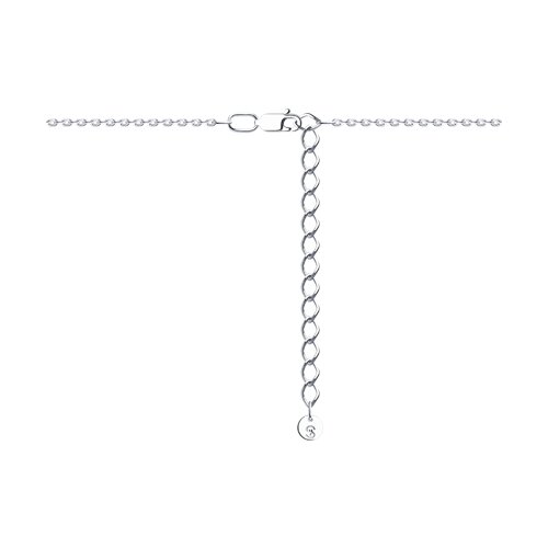 Колье из серебра с эмалью - фото 2