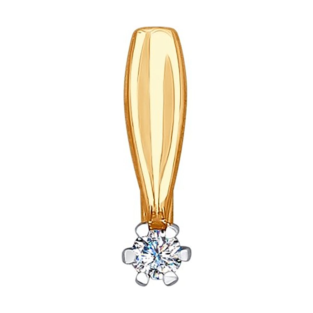 

Серьга SOKOLOV Diamonds из золота с бриллиантом