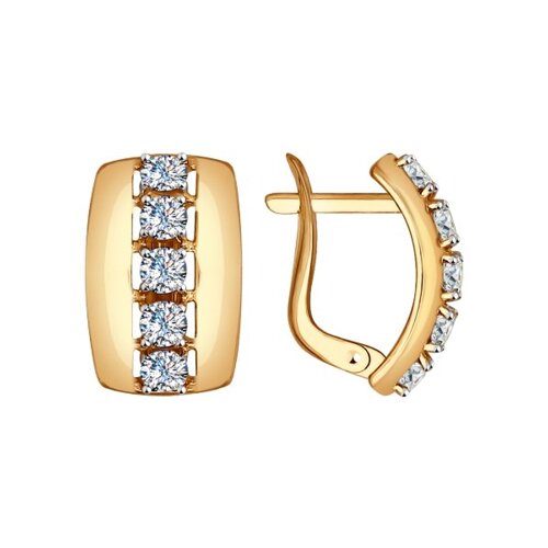 

Серьги SOKOLOV из золота со Swarovski Zirconia