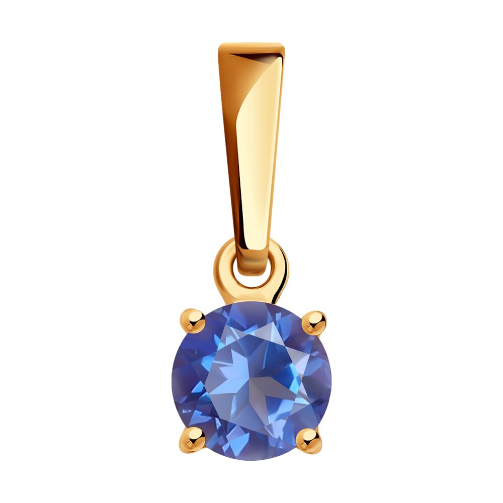 Подвеска SOKOLOV из золота с топазом 9900₽