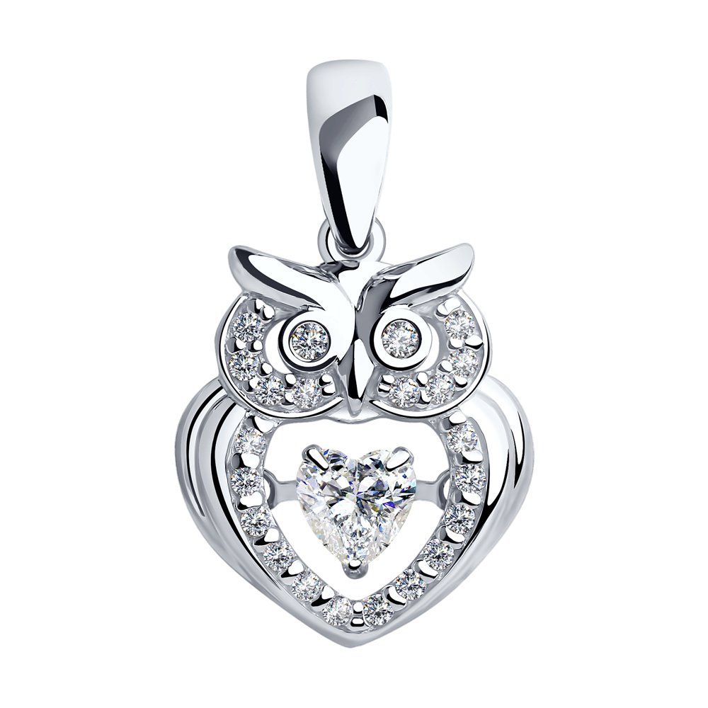 

Подвеска SOKOLOV из серебра со Swarovski Zirconia