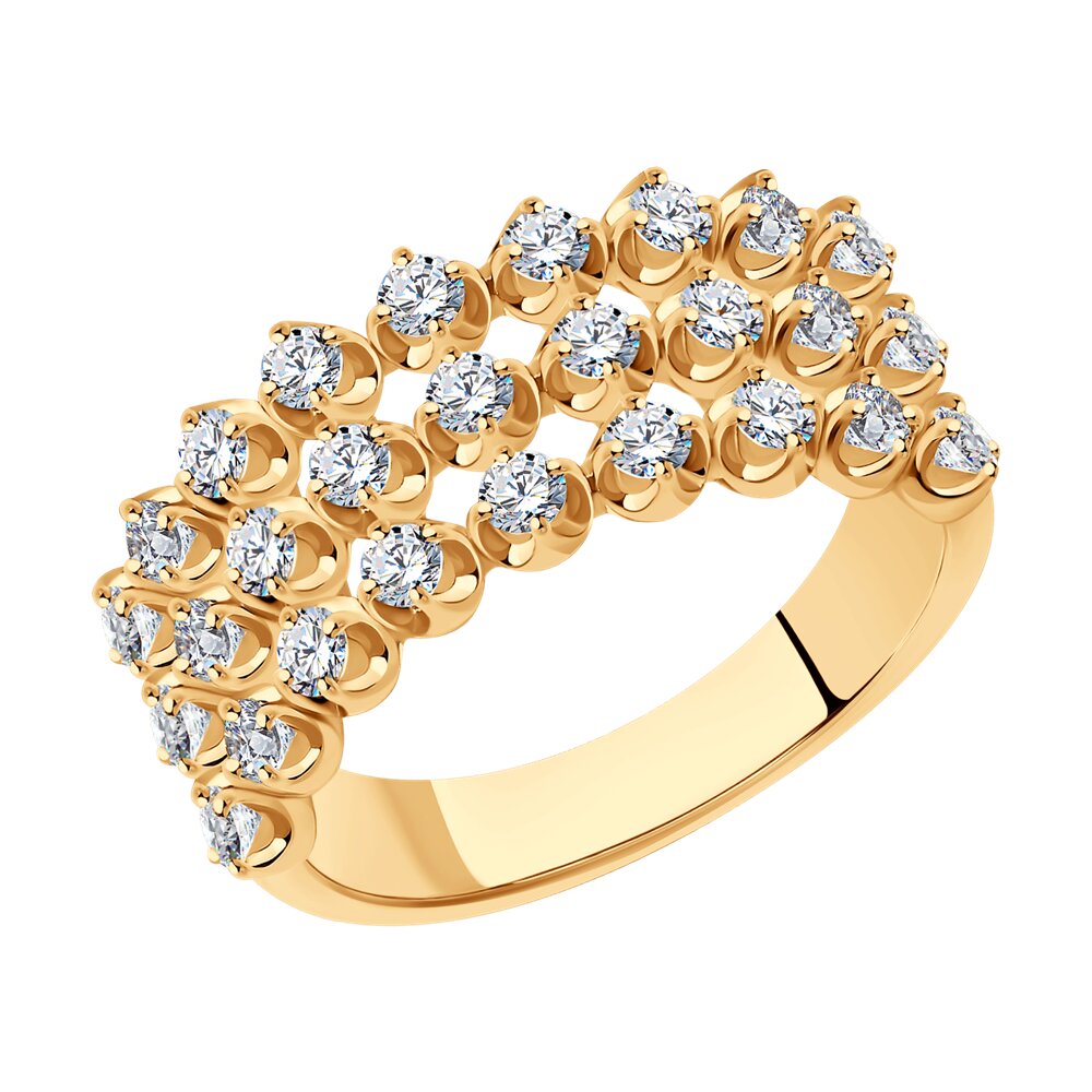 

Кольцо SOKOLOV Diamonds из золота с бриллиантами
