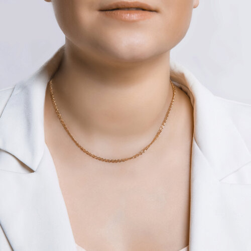 Цепь из золочёного серебра - фото 3