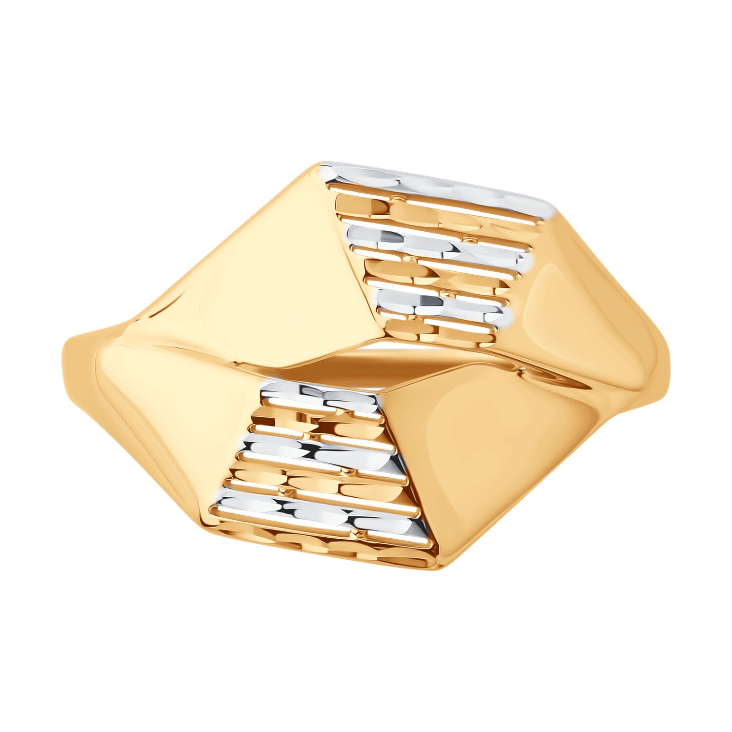 Кольцо из золота с алмазной гранью SOKOLOV - купить в официальном ...