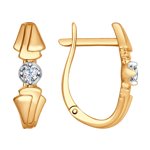 Серьги из золота с бриллиантами