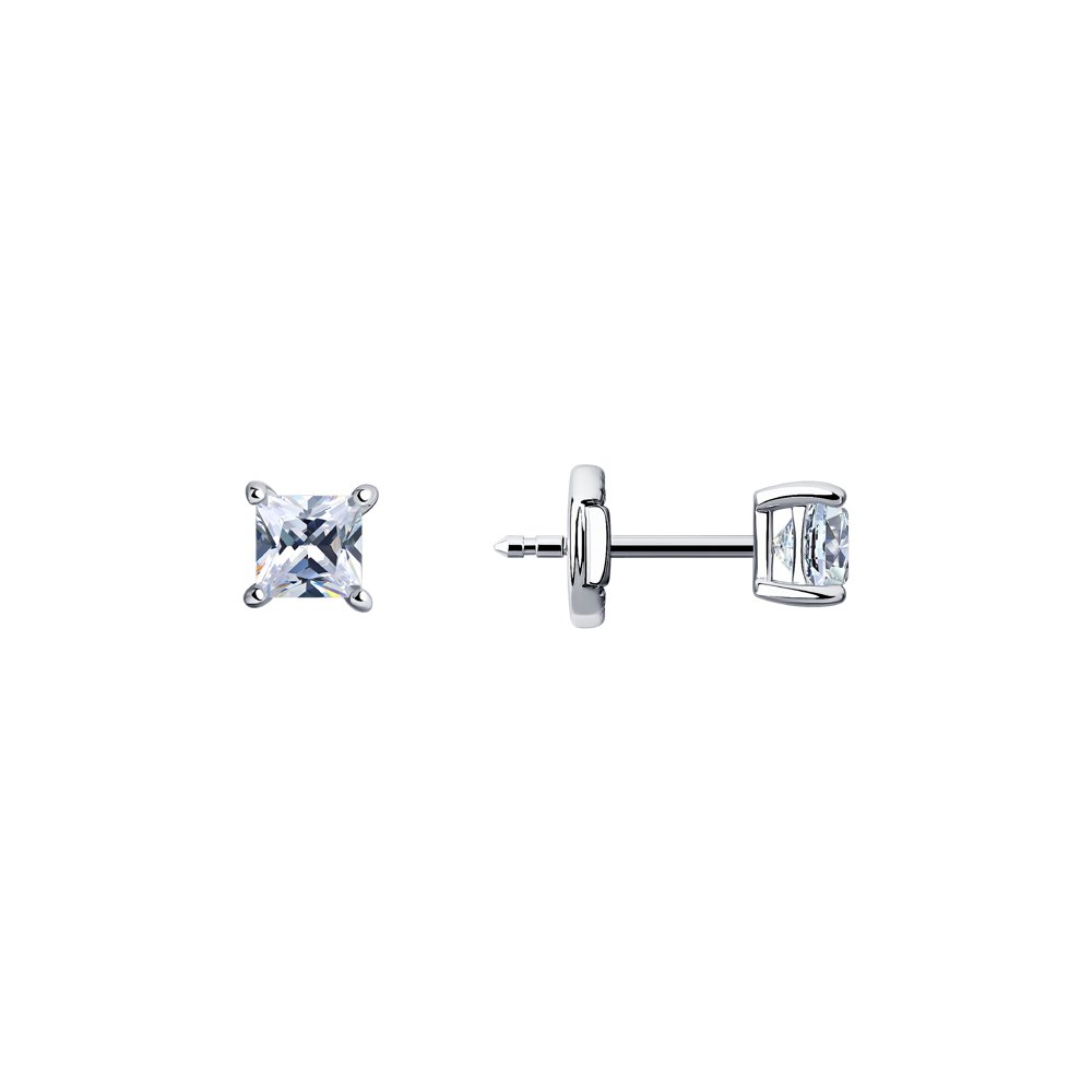 

Серьги SOKOLOV Diamonds из белого золота с бриллиантами