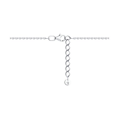 Браслет из серебра с фианитами - фото 2