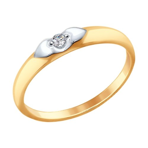 

Кольцо SOKOLOV Diamonds из золота с бриллиантом