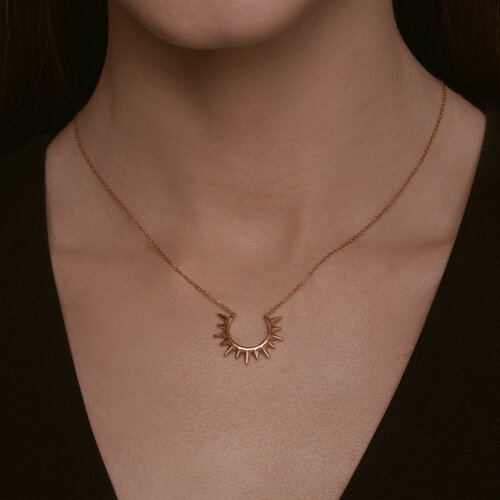 Колье из серебра - фото 3