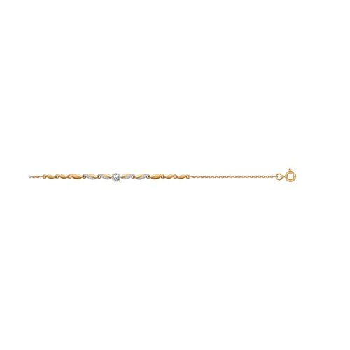 

Браслет SOKOLOV из золота со swarovski zirconia