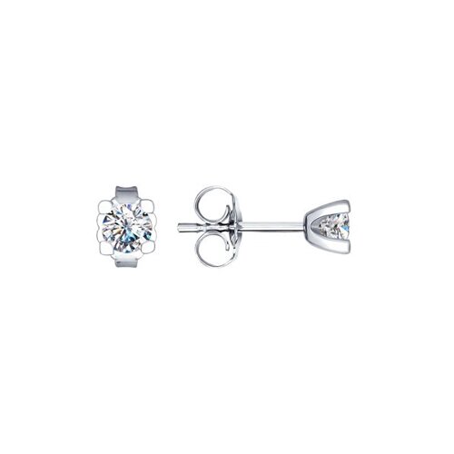 

Серьги-пусеты SOKOLOV из серебра со Swarovski Zirconia