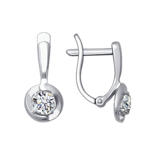 

Серьги с камнем Swarovski SOKOLOV